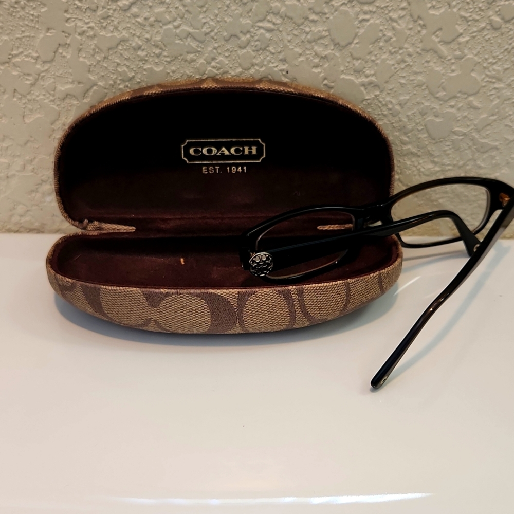 Coach Eyeglasses and Case